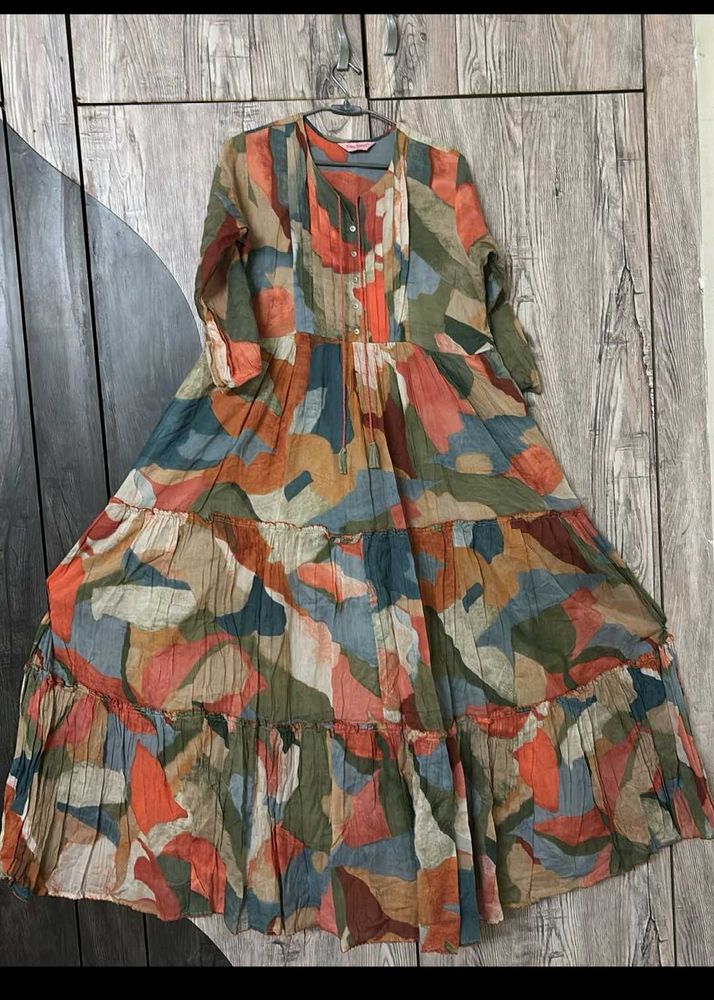 Boho Print Maxi Dress