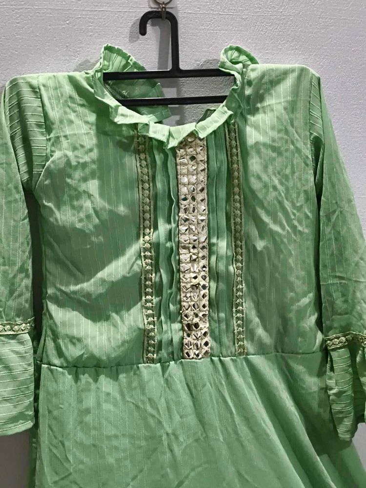 Beautiful Green Short Dress