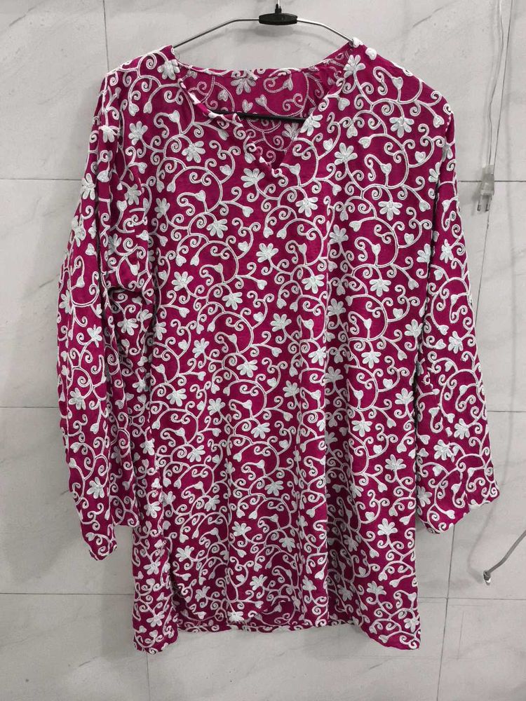 Short Kashmiri Kurti
