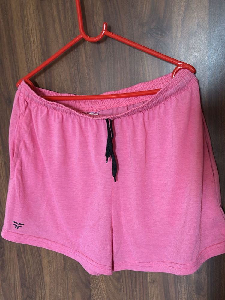 Pink Activewear Shorts