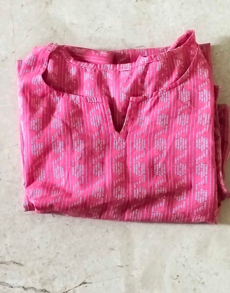 Pink Colour Kurta