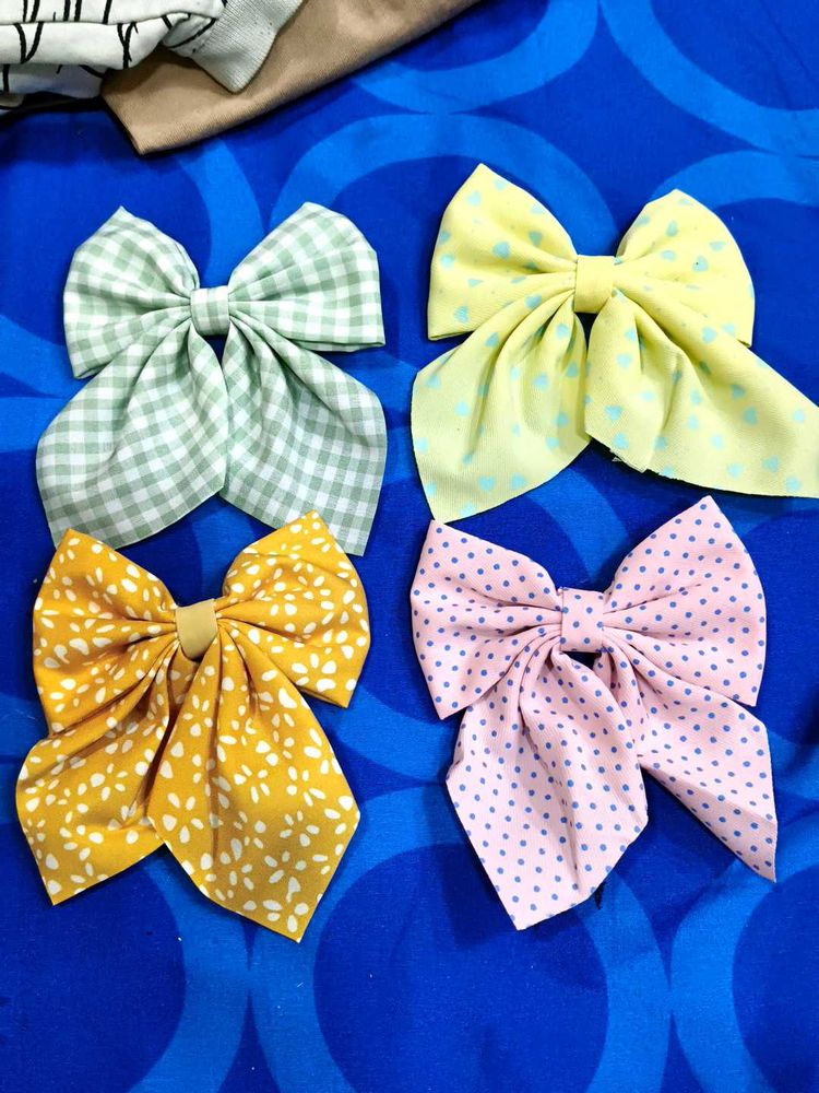 Cute Bow Hair Clips