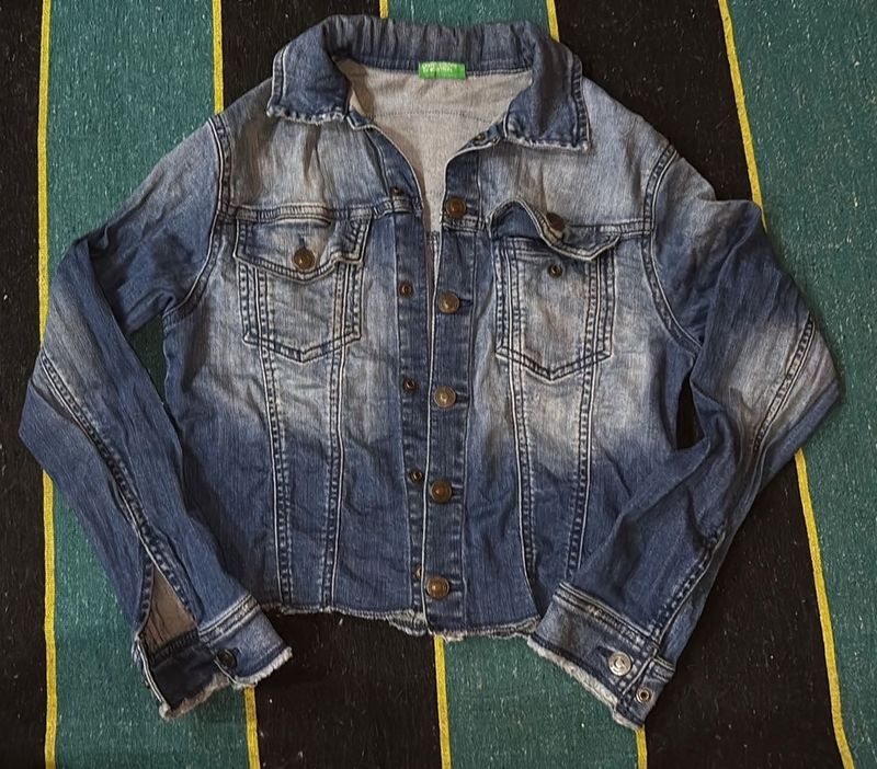 Crop Denim Jacket