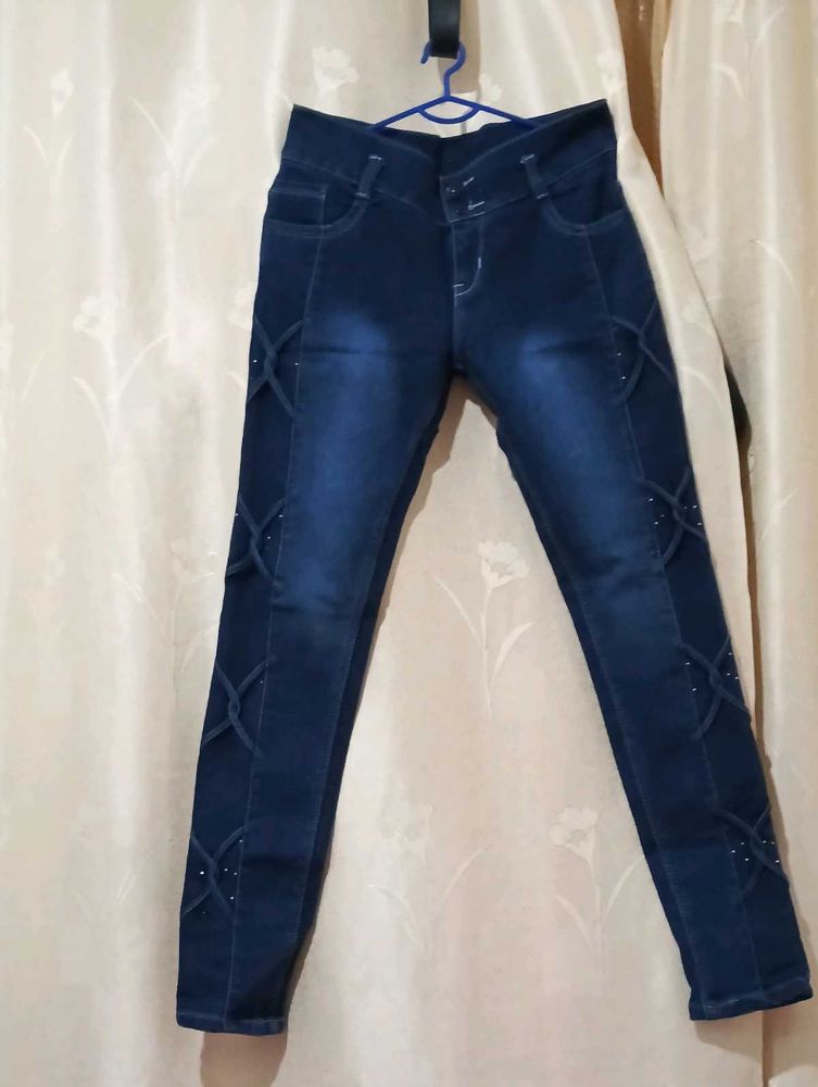 Jeans Pent With Shirt