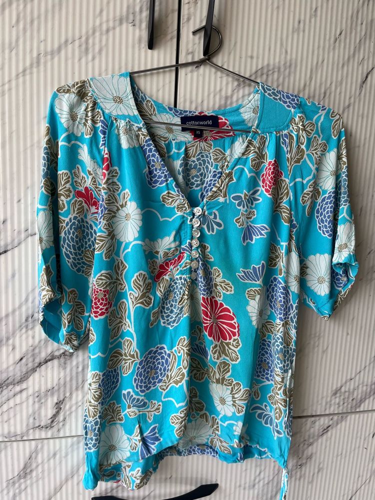 Floral Print Top