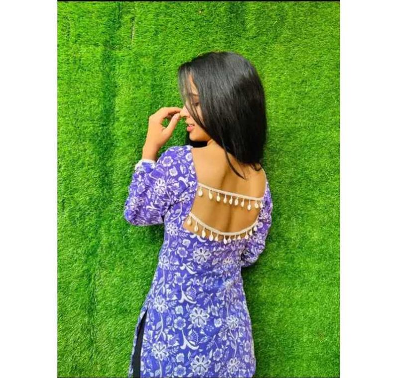 Floral Print Kurta
