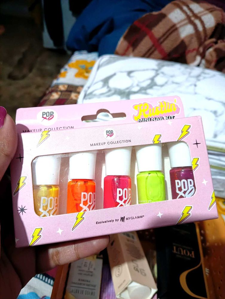 Myglam Popxo Mini Nailpolish Kit 💖💖