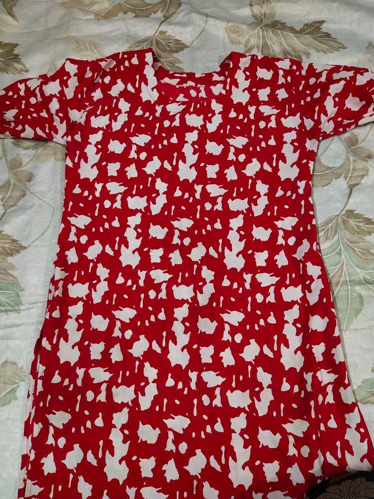 Red Kurti♥️