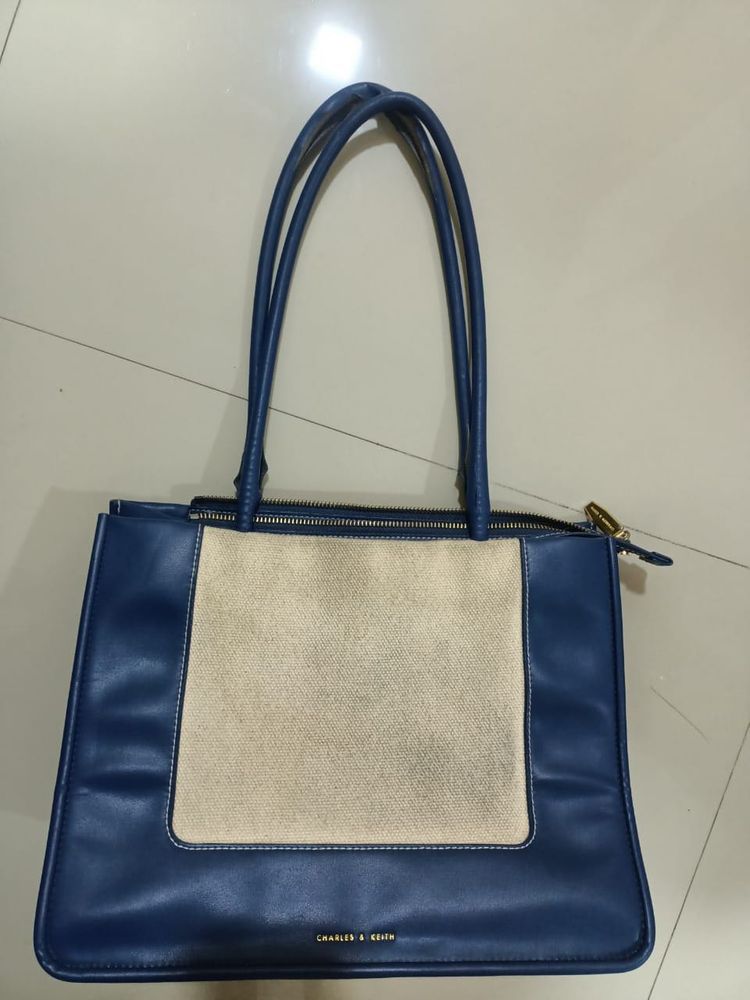 Blue Tote Bag