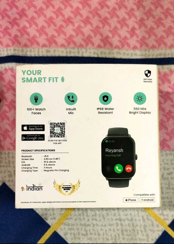 Ambrane Smart Watch ⌚