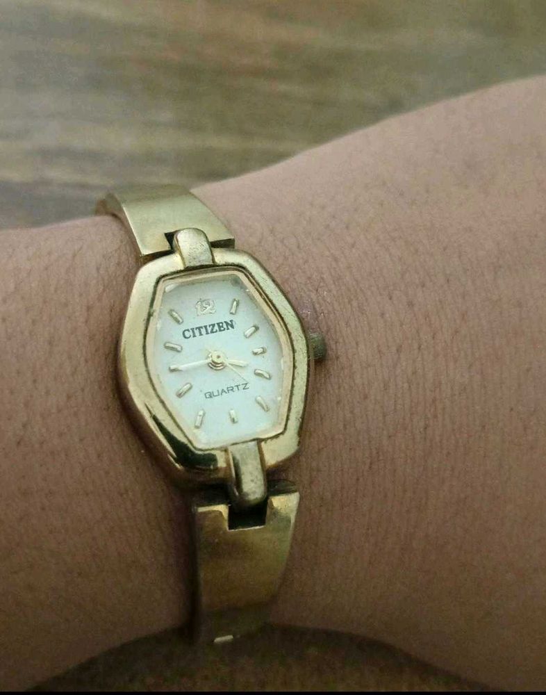 Vintage Citizen Gold Watch