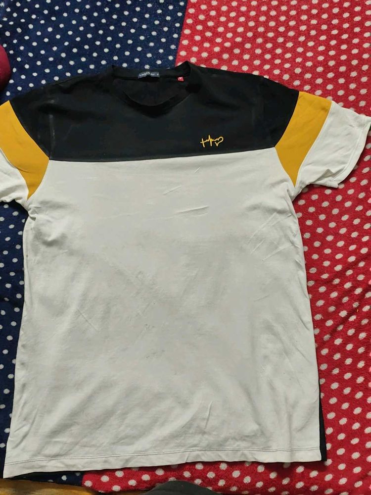 Stylish Color Block T-Shirt