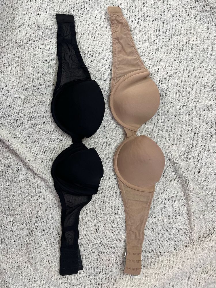 Strapless Bras - Black &amp; Nude