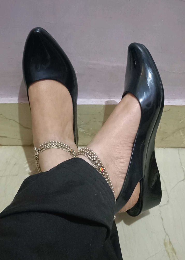 Black Slingback Heels