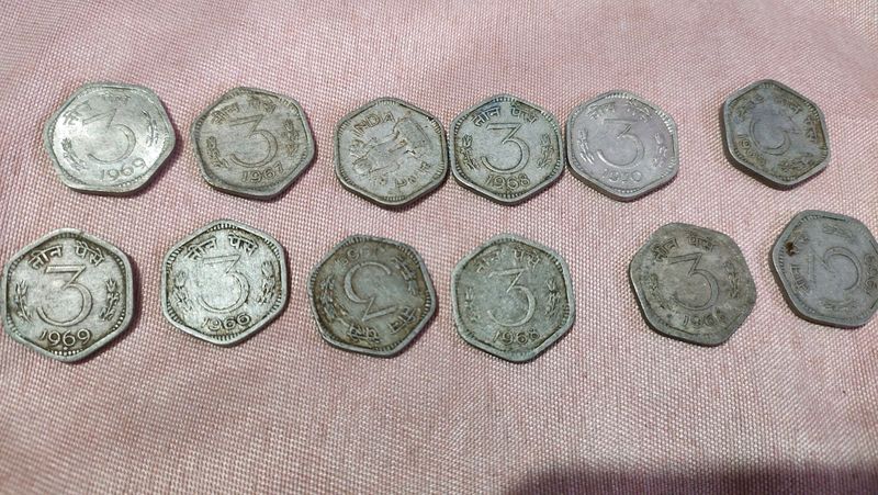 3 paisa Coins