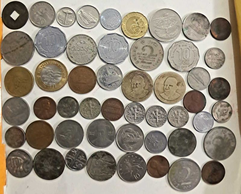 57 ASSORTED COLLECTIBLE COINS