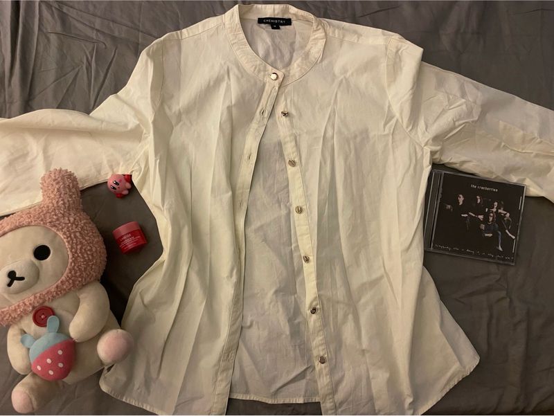Fitted White Shirt
