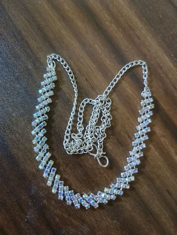 Beautiful White Stone Necklace