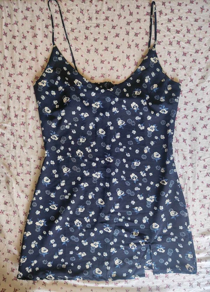 Floral Mini Slip Dress