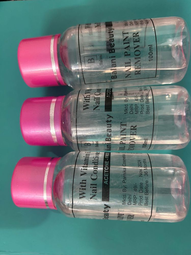 Nail Paint Polish Remover