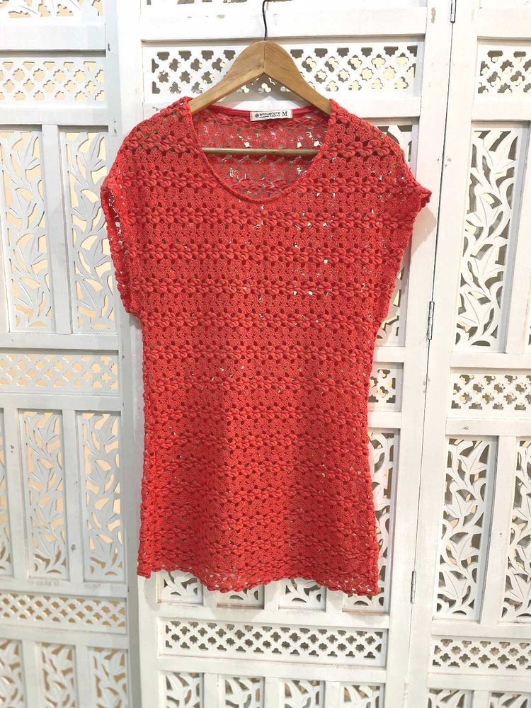 Trendy Crochet Tunic A