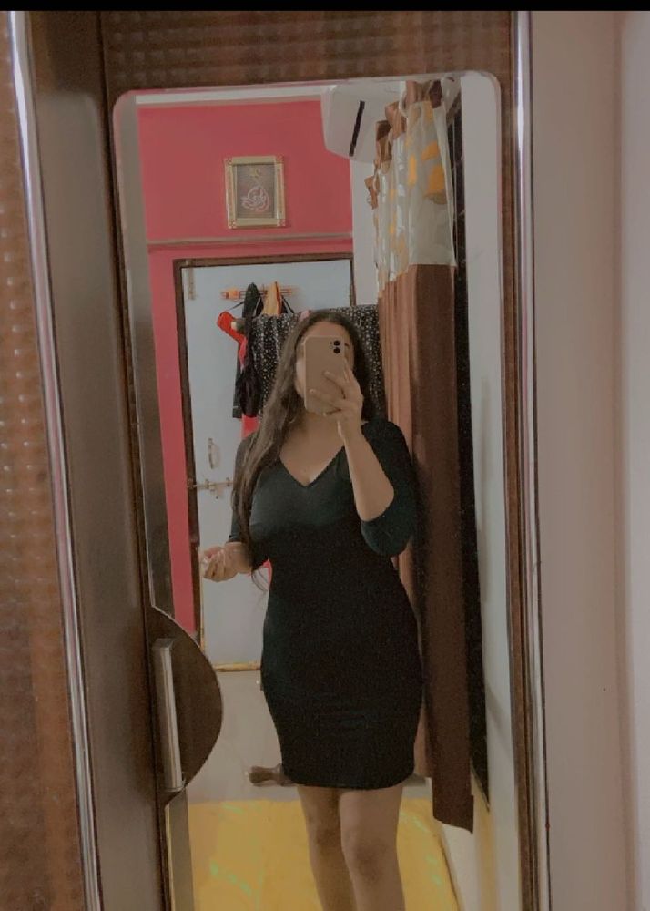 Black Bodycone One Piece