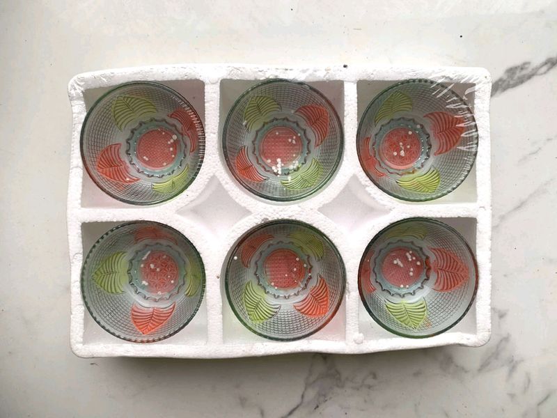 New Packed 6 Bowls (Unused)