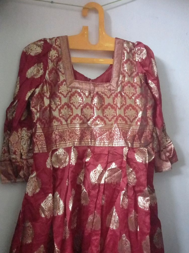 Pattu Silk LONG GOWN