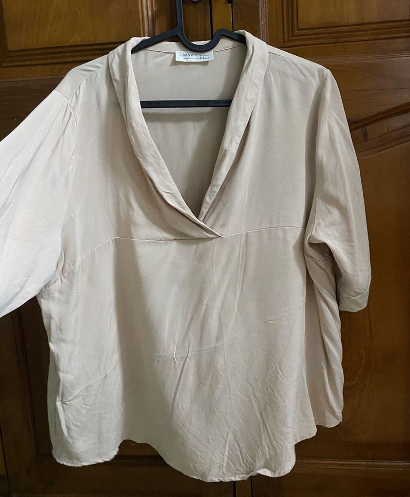officewear khaki top