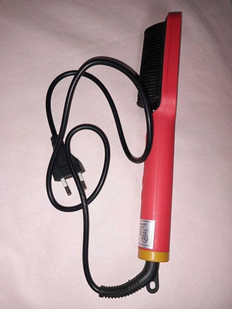 Heated Hair Straightening Brush