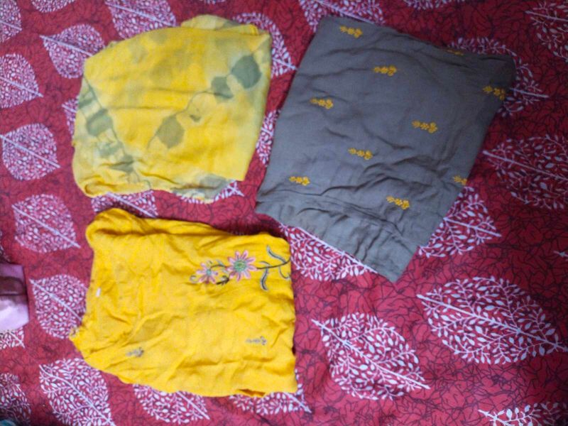 💛 Kurta plazo Dupatta Set