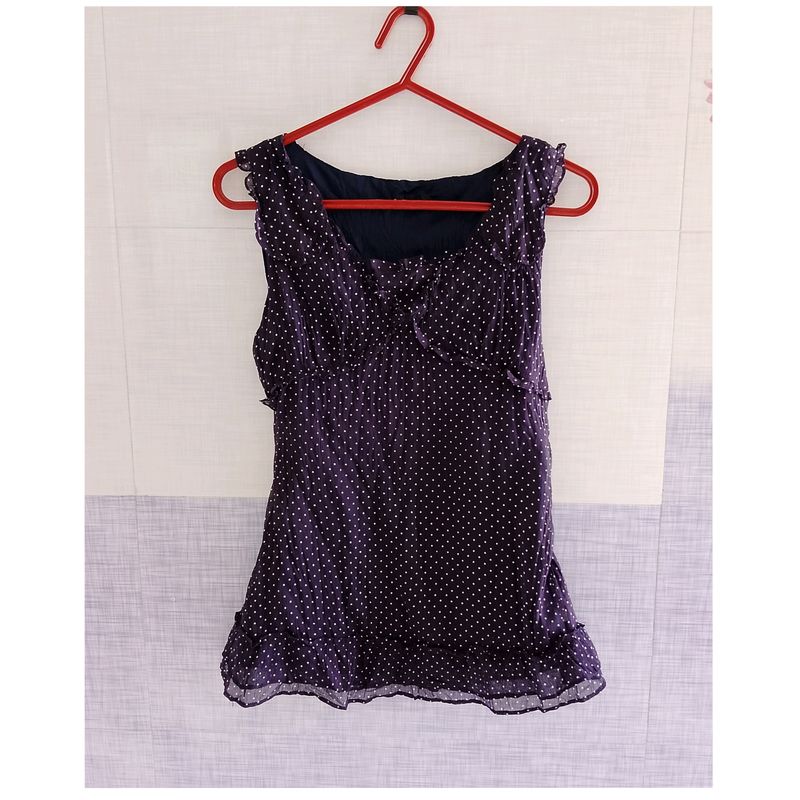 Arnoldo bassini Sheer Top (Size-S)