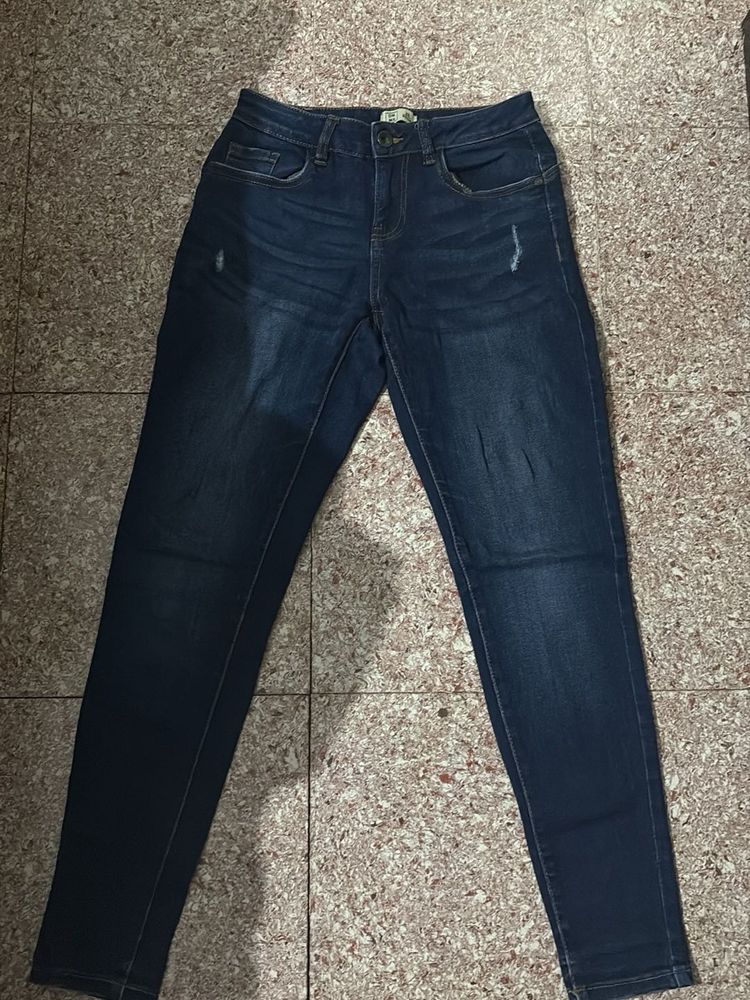 Dark Wash Denim Jeans