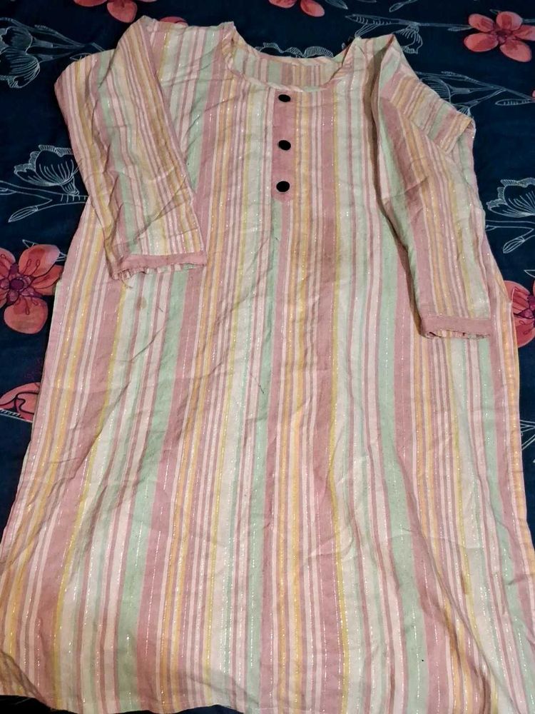 Striped Beautiful Kurti
