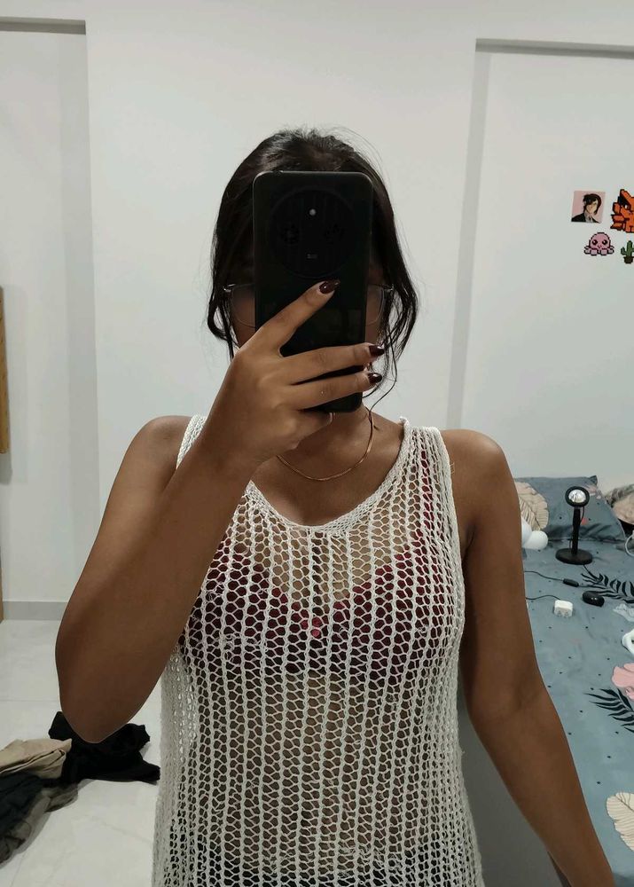 Crochet Tank Top - Beachy Vibes