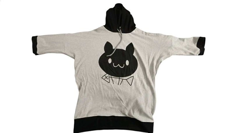 Cute Cat Graphic Hoodie t shirt
