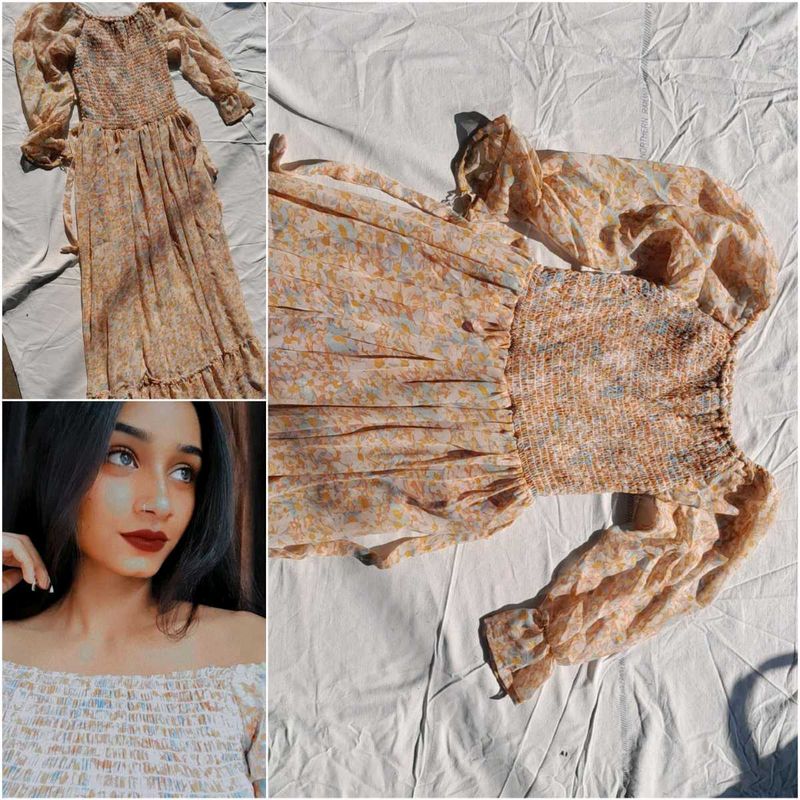 Floral Print Maxi Dress 👗