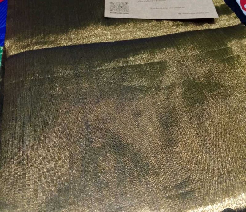 Trendy Gold Tissue Saaree