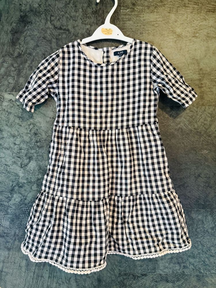 Girls&#39; Checkered Dress