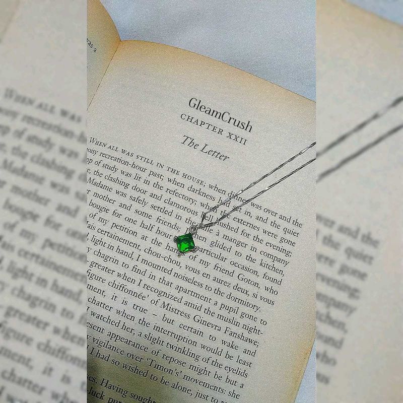 Green Emerald Pendant