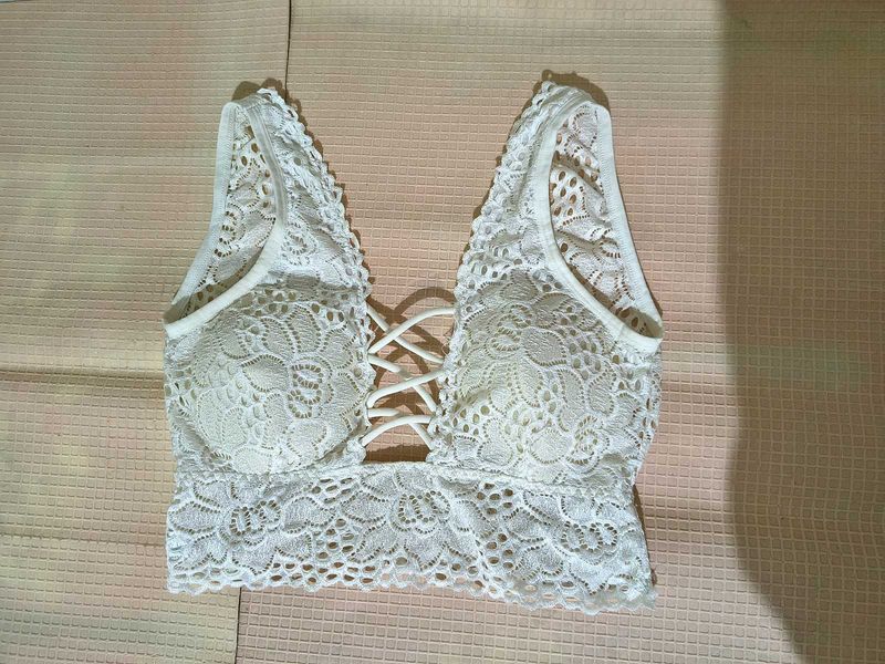White Lace Bralette
