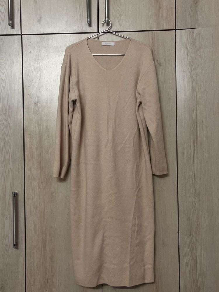 Elegant Beige Dress