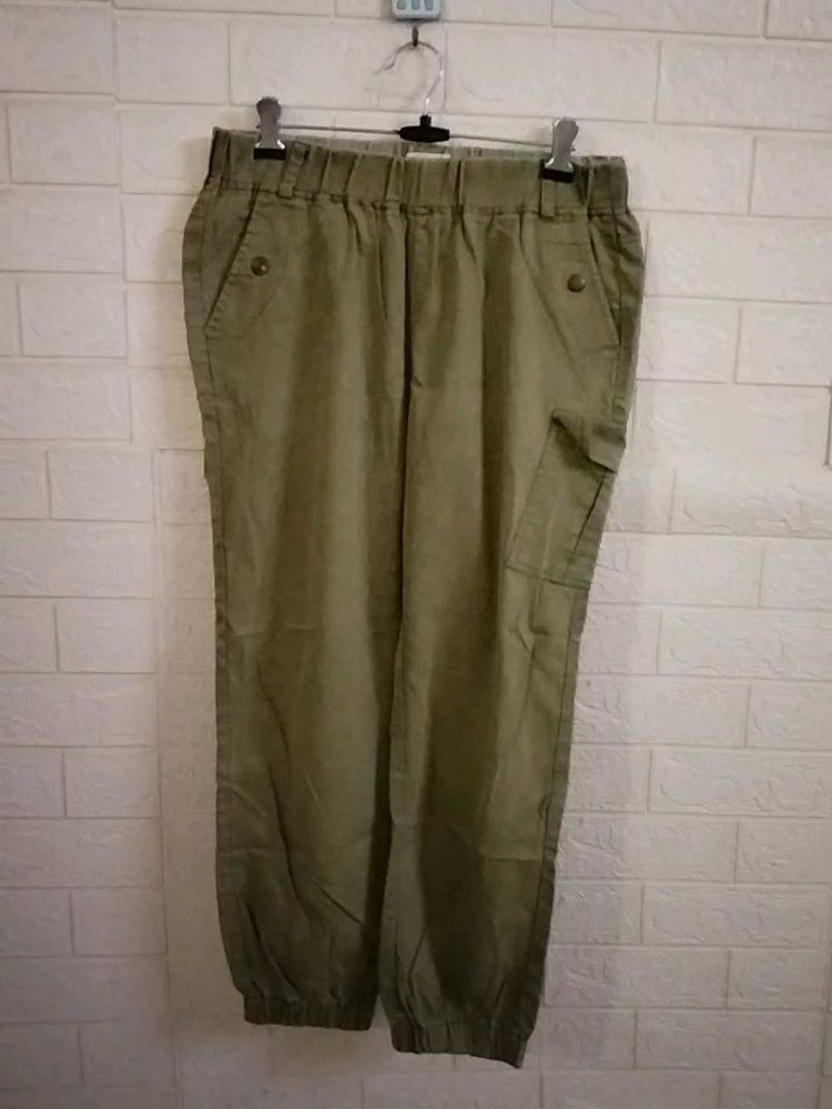 Olive Green Cargo Pants