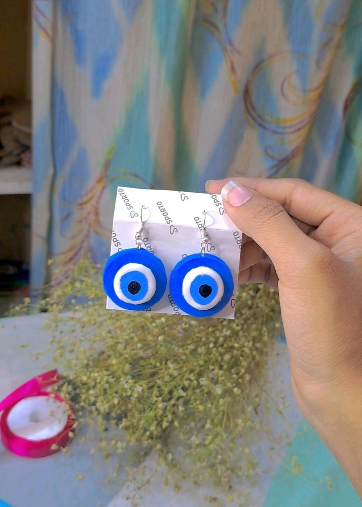 Handmade Evil Eye Earrings🧿