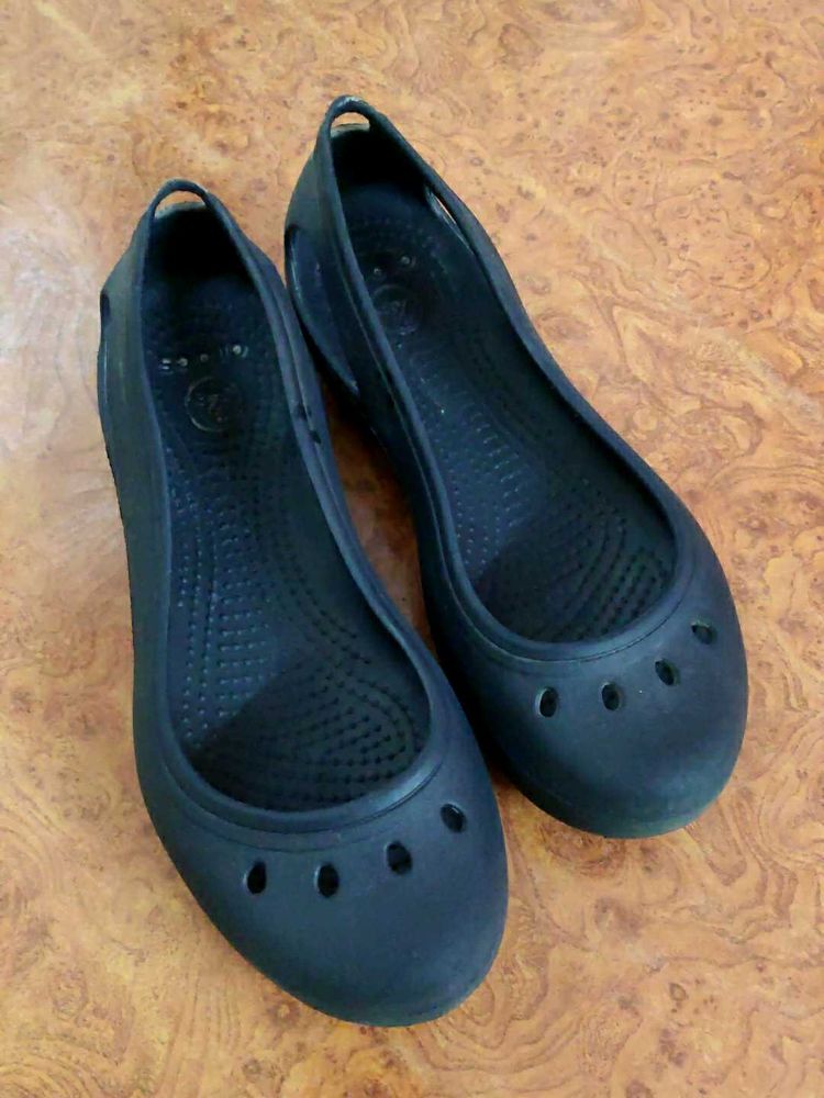 Original Crocs Black Ballerinas