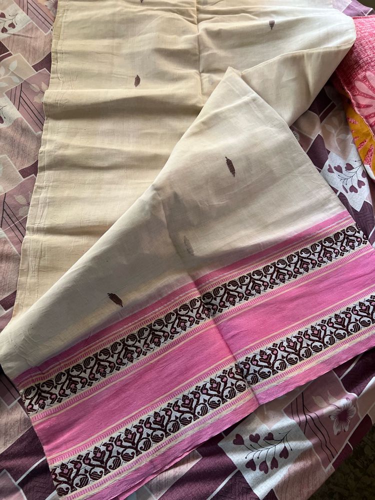 Pure cotton used saree