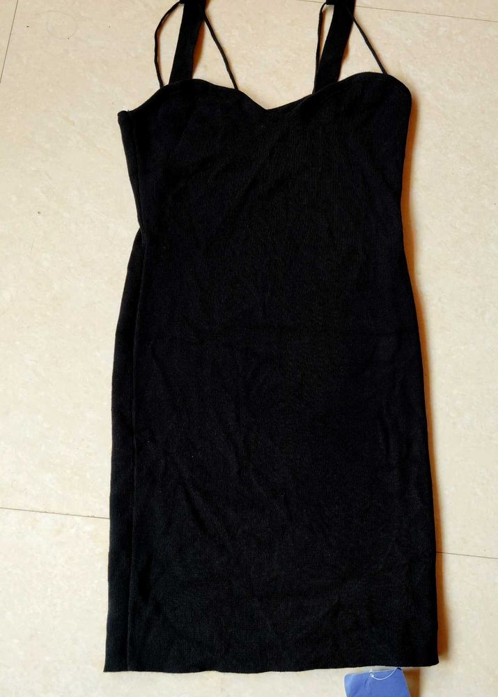 Black Slip Dress