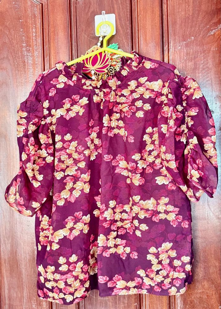 Floral Print Top