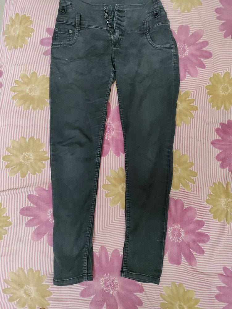 Black High-waist Jean