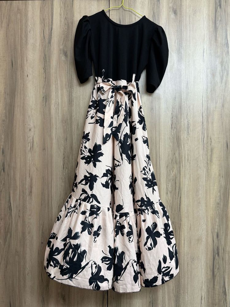Floral Print Maxi Dress